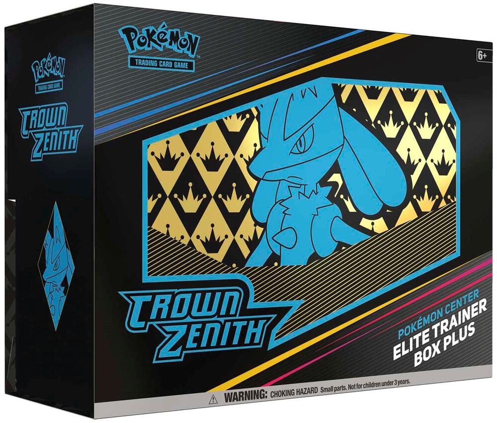 Pokémon Sword & Shield Crown Zenith Pokémon Center Elite Trainer Box Plus