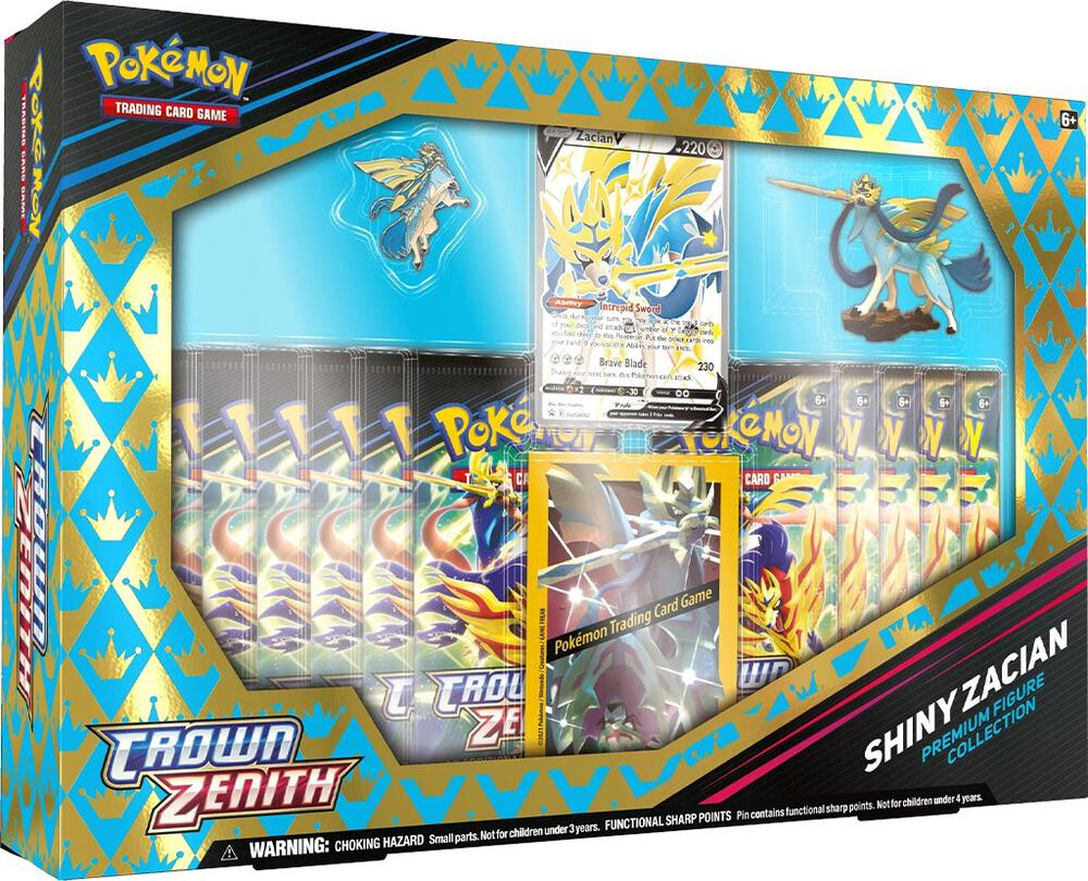 Pokémon Crown Zenith Premium Figure Collection [Shiny Zacian]