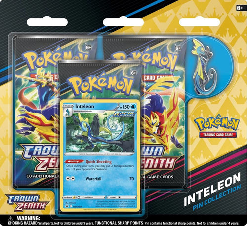 Pokémon Crown Zenith Pin Collection [Inteleon]