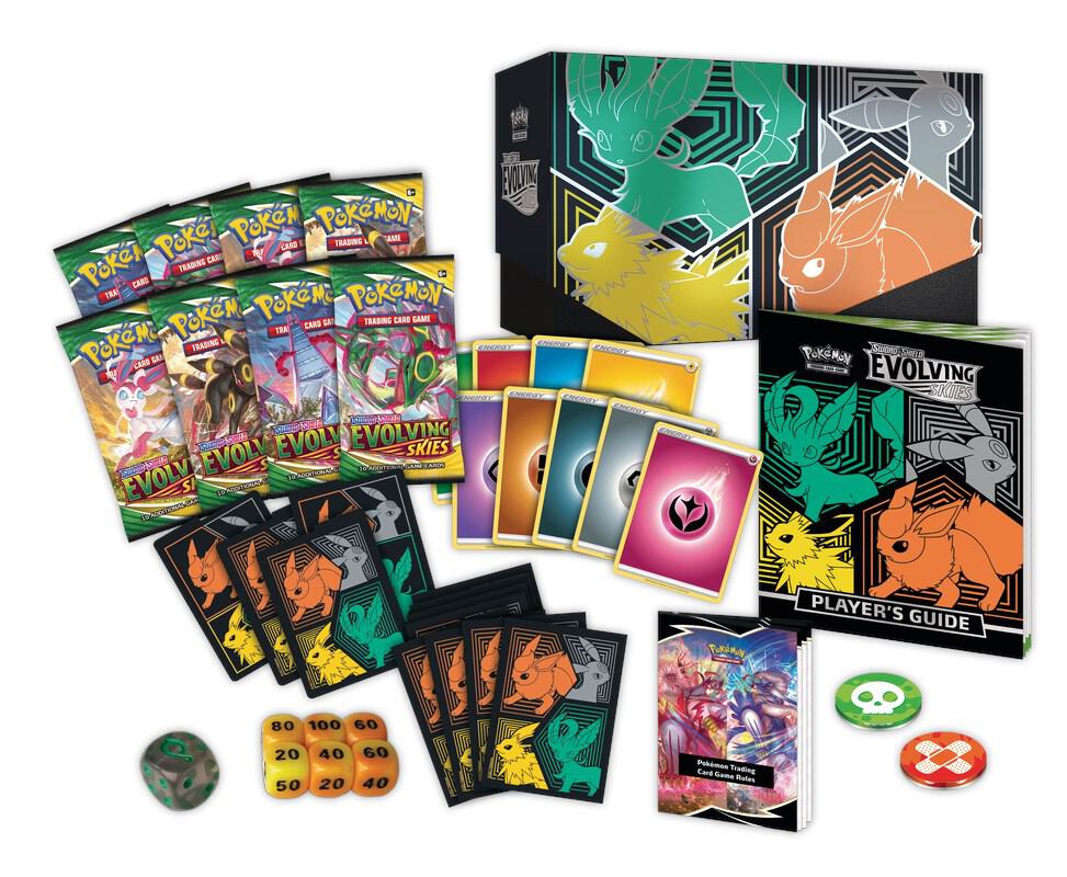 Pokémon Evolving Skies Elite Trainer Box [Flareon/Jolteon/Umbreon/Leafeon] - SWSH07