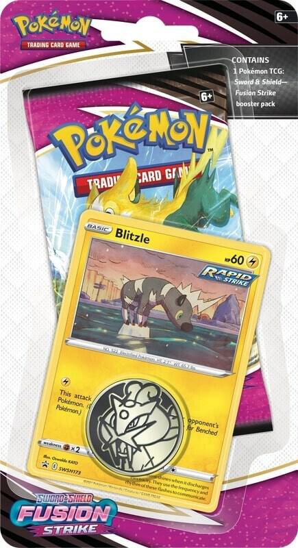 Pokémon Fusion Strike Single Pack Blister [Blitzle] - SWSH08