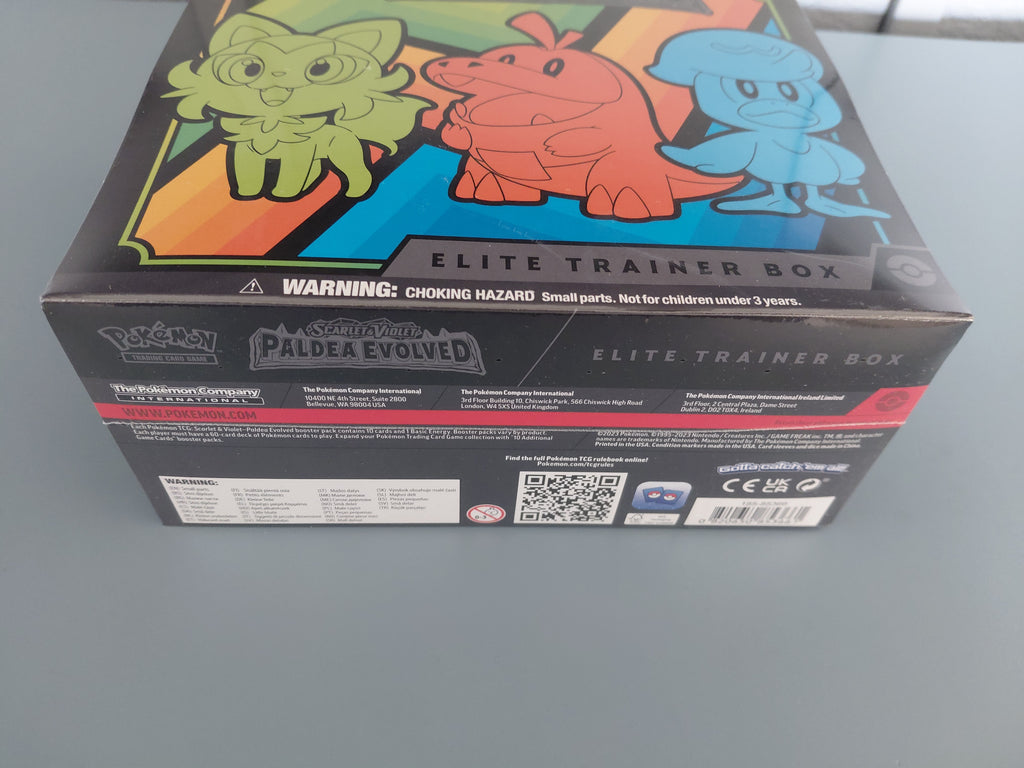 Pokemon Paldea Evolved Elite Trainer Box - SV02: Paldea Evolved