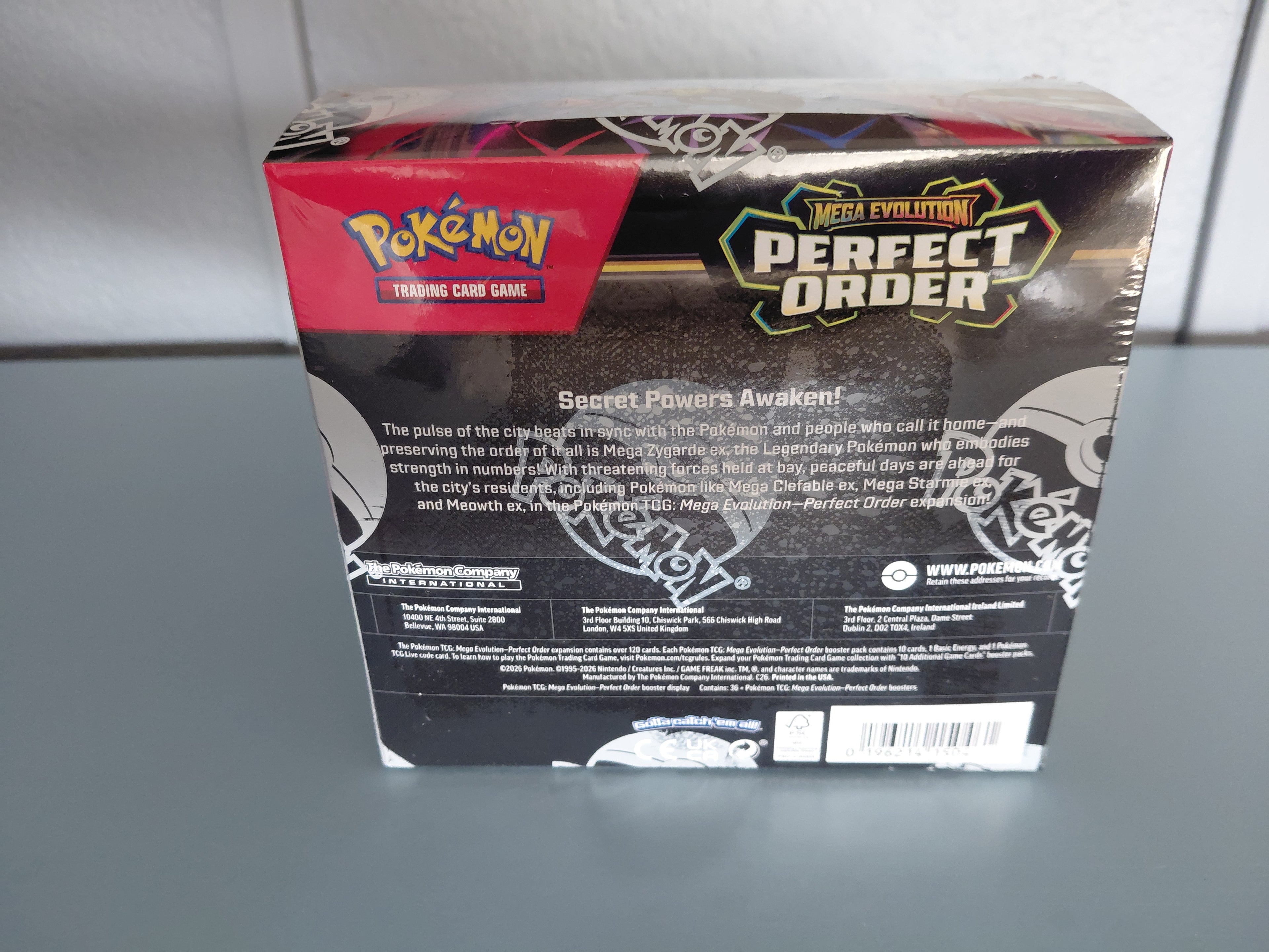 Pokémon Perfect Order Booster Box - ME03